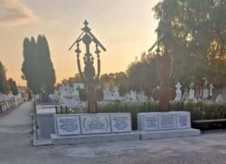 Securitatea comunistă, în continuare omagiată prin crucea ridicată în secțiunea militară a Cimitirului din Pitești